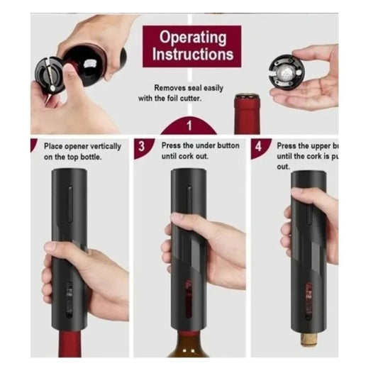 Destapador Sacacorchos Eléctrico